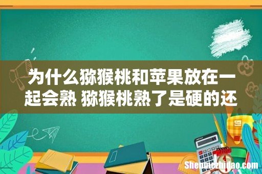 为什么猕猴桃和苹果放在一起会熟 猕猴桃熟了是硬的还是软的