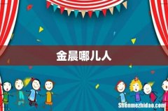 金晨哪儿人