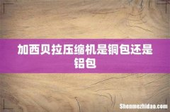 加西贝拉压缩机是铜包还是铝包