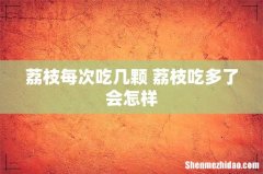 荔枝每次吃几颗 荔枝吃多了会怎样