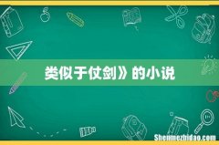 类似于仗剑》的小说