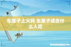车厘子上火吗 车厘子适合什么人吃