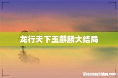龙行天下玉麒麟大结局