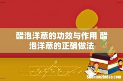 醋泡洋葱的功效与作用 醋泡洋葱的正确做法