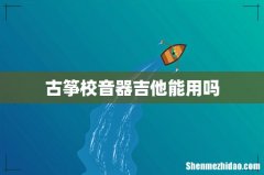 古筝校音器吉他能用吗