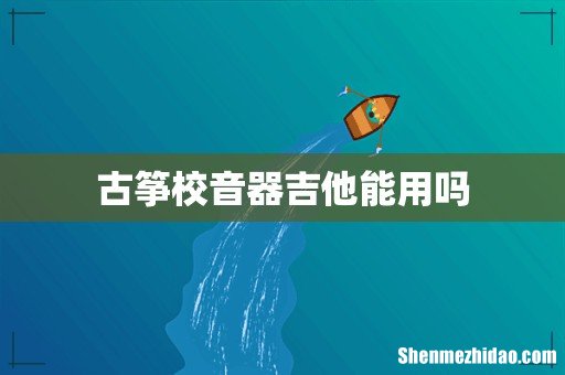 古筝校音器吉他能用吗