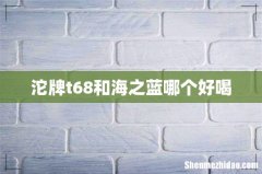沱牌t68和海之蓝哪个好喝