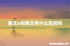 赛文x和赛文有什么区别吗