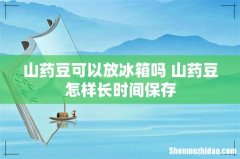 山药豆可以放冰箱吗 山药豆怎样长时间保存