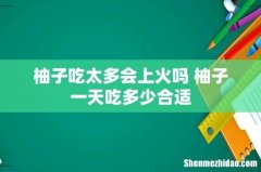 柚子吃太多会上火吗 柚子一天吃多少合适