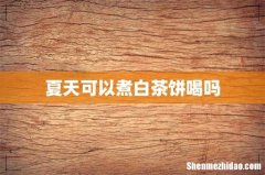 夏天可以煮白茶饼喝吗