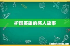 护国英雄的感人故事