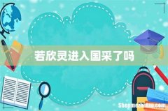 若欣灵进入国采了吗