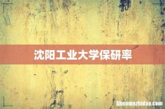 沈阳工业大学保研率