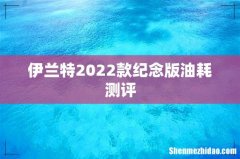 伊兰特2022款纪念版油耗测评