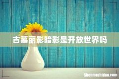 古墓丽影暗影是开放世界吗