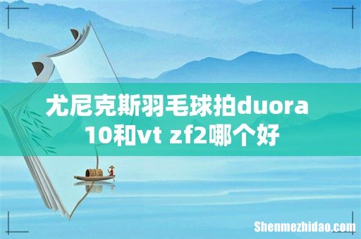 尤尼克斯羽毛球拍duora 10和vt zf2哪个好