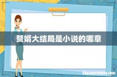 赘婿大结局是小说的哪章