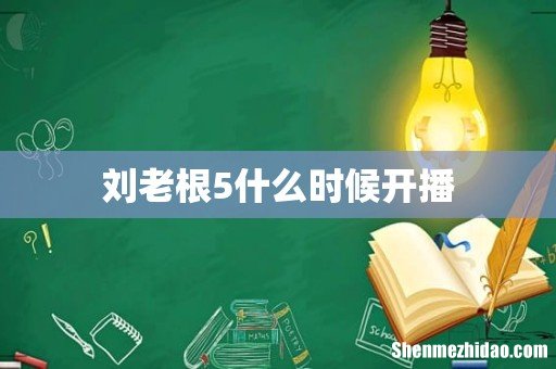 刘老根5什么时候开播