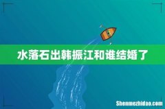 水落石出韩振江和谁结婚了
