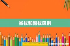 脊杖和臀杖区别