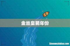 金丝皇菊年份