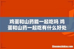 鸡蛋和山药能一起吃吗 鸡蛋和山药一起吃有什么好处