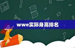 wwe实际身高排名