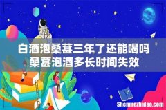 白酒泡桑葚三年了还能喝吗 桑葚泡酒多长时间失效