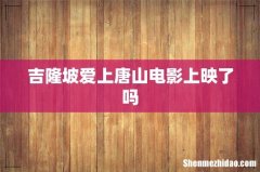 吉隆坡爱上唐山电影上映了吗