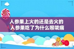 人参果上火的还是去火的 人参果吃了为什么喉咙痛