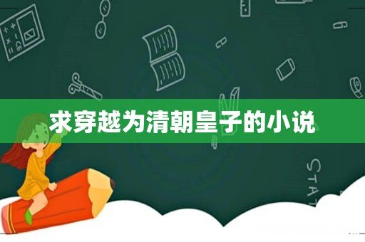 求穿越为清朝皇子的小说