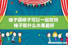 柚子跟柿子可以一起吃吗 柚子配什么水果最好
