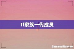 tf家族一代成员