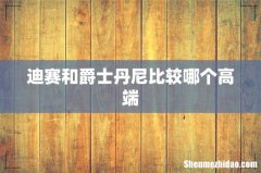 迪赛和爵士丹尼比较哪个高端