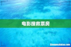 电影搜救票房
