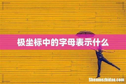 极坐标中的字母表示什么
