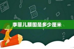 李菲儿腰围是多少厘米