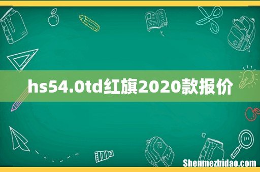 hs54.0td红旗2020款报价