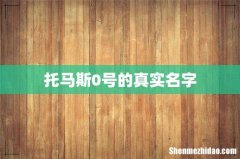 托马斯0号的真实名字