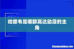 哈撒韦是哪部高达动漫的主角
