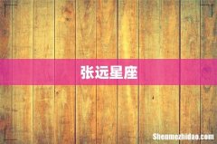 张远星座