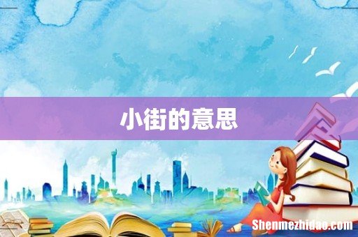 小街的意思