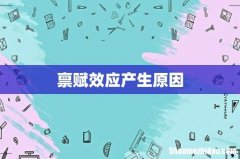 禀赋效应产生原因