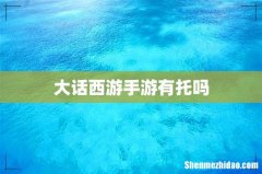 大话西游手游有托吗