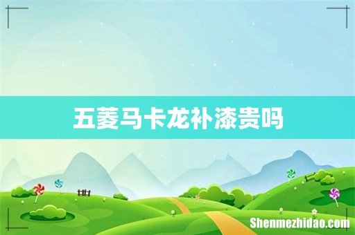 五菱马卡龙补漆贵吗