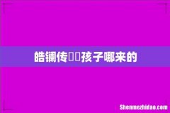 皓镧传嫪毐孩子哪来的