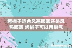 烤橘子适合风寒咳嗽还是风热咳嗽 烤橘子可以用燃气灶烤吗