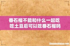 番石榴不能和什么一起吃 吃土豆后可以吃番石榴吗