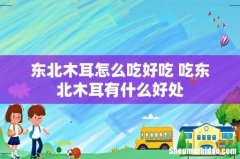 东北木耳怎么吃好吃 吃东北木耳有什么好处